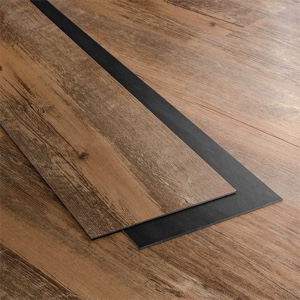 Example of a room using Poplar vinyl flooring (SKU: 8113) in the Main Street product line
