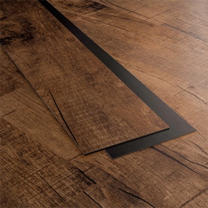 Example of a room using Barn Owl vinyl flooring (SKU: 8122) in the Main Street product line
