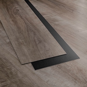 Example of a room using Slate Grey vinyl flooring (SKU: 8610) in the City Heights product line